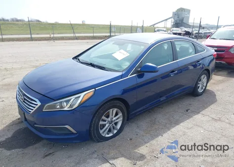 2016 Hyundai Sonata Se из США, поврежденный, VIN 5NPE24AF2GH346686